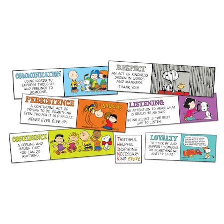 Peanuts® Character Building Mini Bulletin Board Set